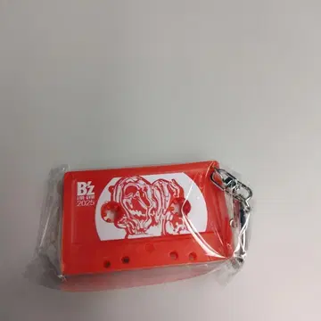 B'zLIVE-GYM 2025 FYOP 가챠가챠 카세트 테이프형 키링