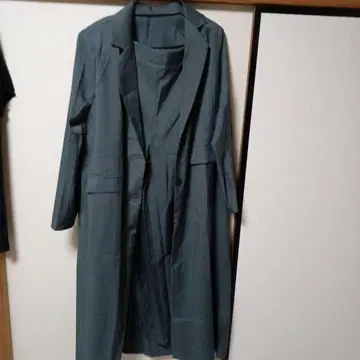 다크 그레이 롱 코트