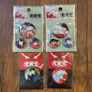 이누야샤 캔뱃지 묶음 판매