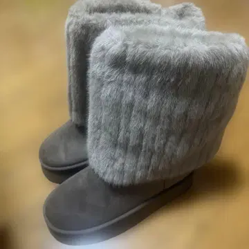 그레이의 복슬복슬 어그 부츠 38 사이즈