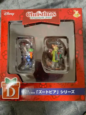 해피 복권 디즈니 크리스마스 오너먼트 주토피아 닉 주디