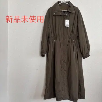 Spick and Span 발수 패딩 코트 카키 미사용 택 포함 새상품급