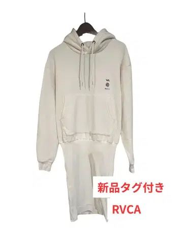 [ 새상품 ] RVCA 후드 부착 후드티 [ 택 포함 ]