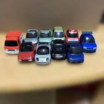 초로Q 10대 세트 다양한 자동차