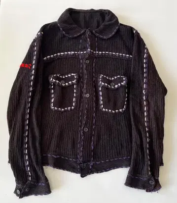 PHINGERIN 핑거린 PG1 니트 스티치 니트 가디건