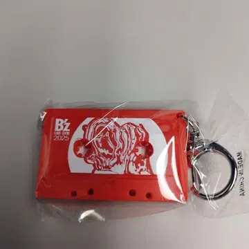 B'zLIVE-GYM2025FYOP 가챠가챠 카세트 테이프형 키링