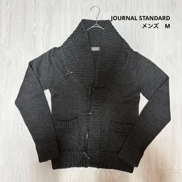 JOURNAL STANDARD 숄카라 니트 가디건 그레이 M