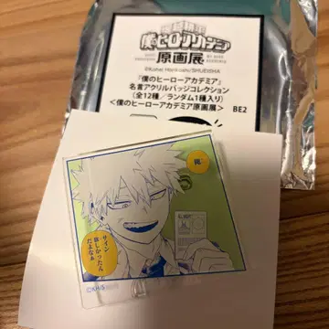 바쿠고 카츠키 히로아카전 아크릴 배지 컬렉션