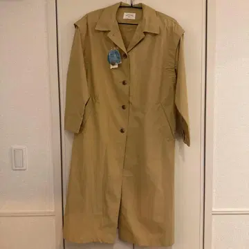 Samantha Mos2 blue 베이지 롱 코트