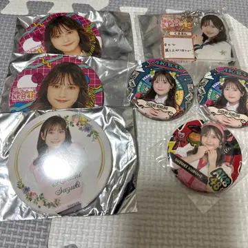 스즈키 쿠루미 캔뱃지 모음