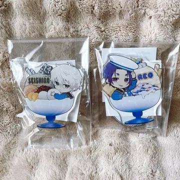 블루 록 미니 아크릴 스탠드 아이스 나기 세이시로 미카게 레오