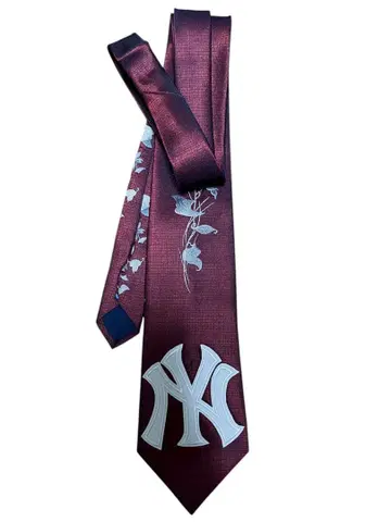 넥타이 NY 로고 Cityboy 짧은 기장 해외 양키스 할인 가능!