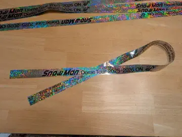 Snow Man Dome Tour 2025-2026 ON 은색 테이프