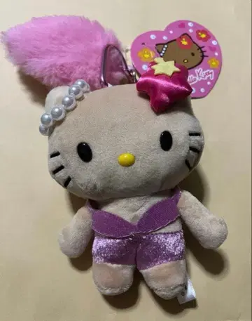 HELLO KITTY GOGO 갸루 꼬리 달린 마스코트 키링 일광화상