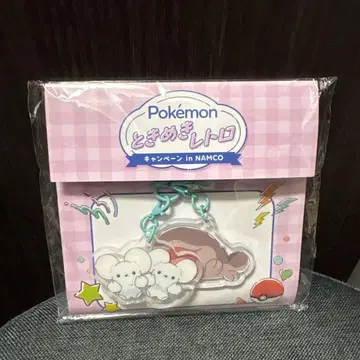 포켓몬 두근두근 레트로 아크릴 키링 두오 와르르뿡뿡