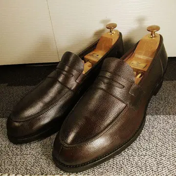 산요 산쵸 야고로(YAGORO) 코인 로퍼 다크 브라운