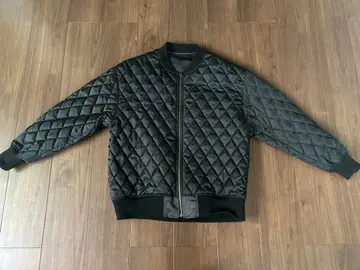 유나이티드 애로우즈 퀼팅 자켓 리버서블