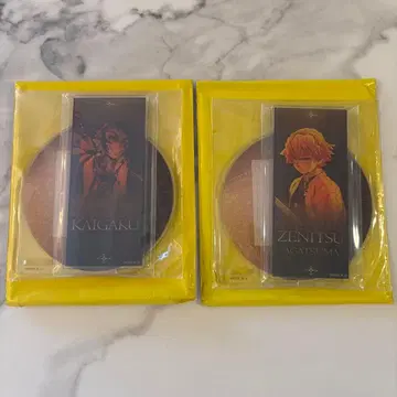 귀멸의 칼날 무한성편 티저기 키 비주얼 아크릴 코스터 젠이츠 카이가쿠