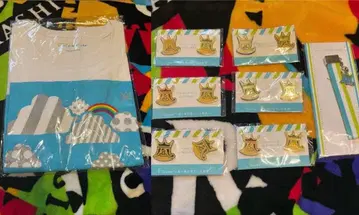 아라시 scene  회장 한정판 핀 배지 스트랩 티셔츠