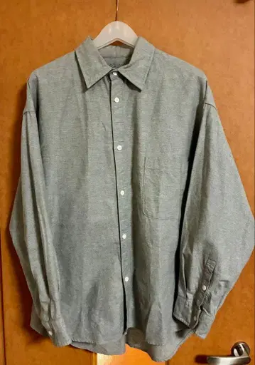 MUJI Labo 그레이 셔츠 S-M