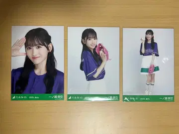 노기자카46 브로마이드 [이치노세 미쿠] 베이스볼 셔츠 2025 컴프