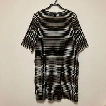 디자인 무릎 기장 원피스 L 지온