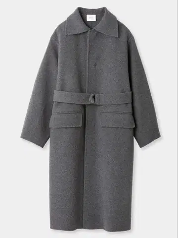 1회 착용 MIESROHE 미들 코쿤 마니쉬 코트