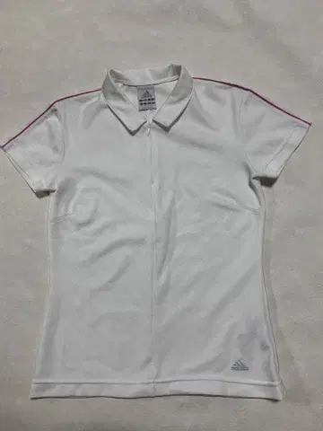 adidas 여성용 골프 피케 셔츠 화이트