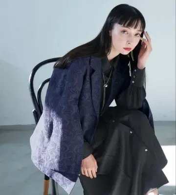 hare 테일러드 자켓 네이비