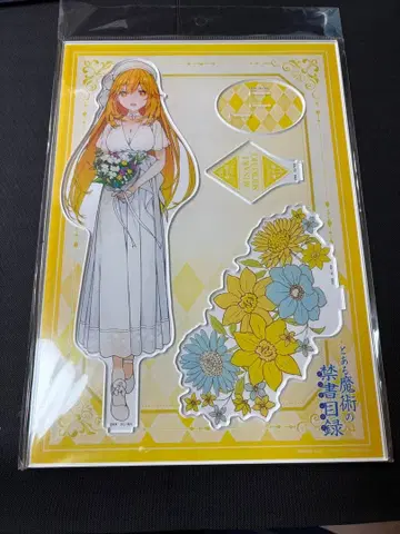 쇼쿠호 미사키 아크릴 스탠드 하이무라 키요타카전 화이트 드레스