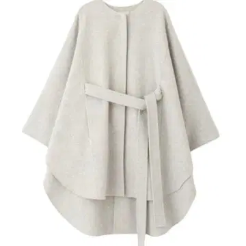 루피 le phil 울 리버 코트 판초 케이프