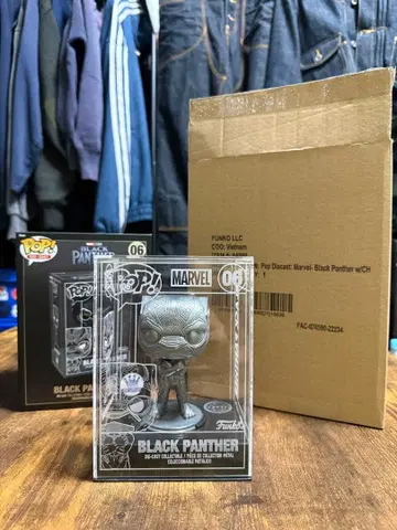 블랙팬서 다이캐스트 팬코 팝 시크릿