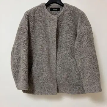 새상품급 JOURNAL STANDARD 울 보아 노카라 숏코트