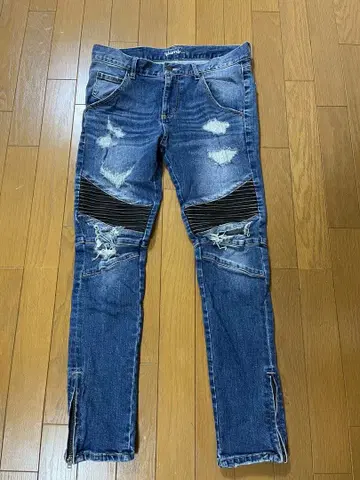 데미지 가공 데님