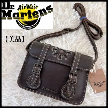 새상품급 닥터마틴 숄더백 가죽 브라운 브라운 여성용