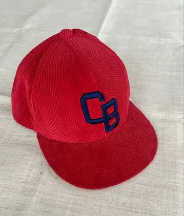 CB 로고 프리 사이즈 캡 / 레드