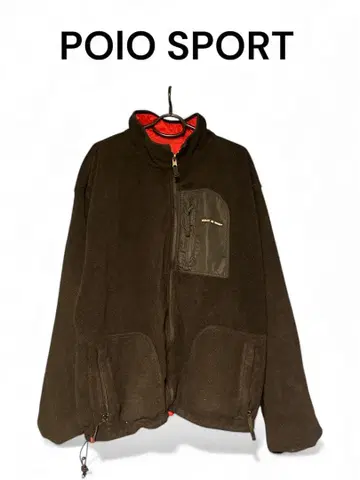 POIO SPORT 플리스 자켓 다크 브라운