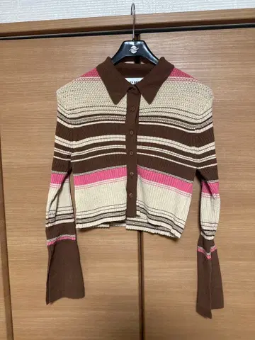 LILY BROWN 스트라이프 가디건