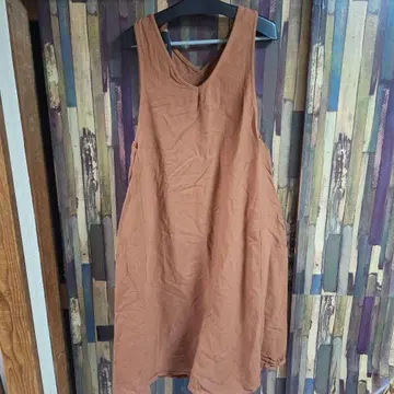 새상품급 브라운 롱 원피스