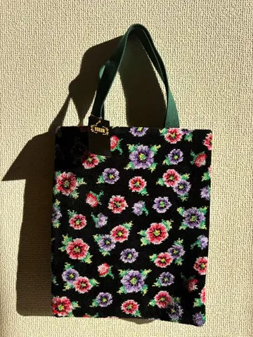 FEILER 꽃무늬 토트백 32 x 26