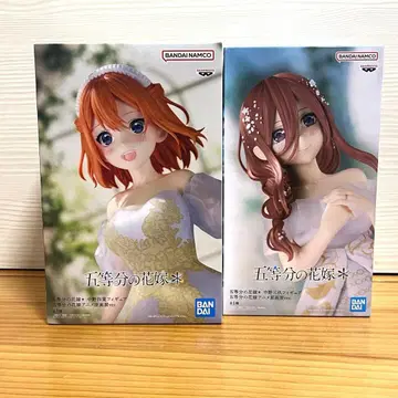 [ 미개봉품 익명 배송 ] 5등분의 신부 피규어 2종 세트