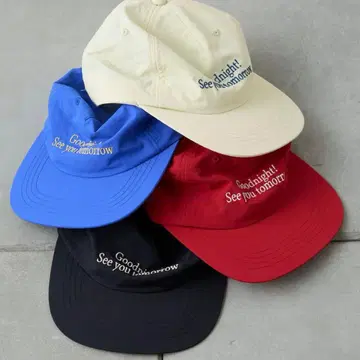 나일론 로고 캡