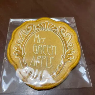 Mrs. GREEN APPLE JAM'S 복권 와펜 옐로우 컬러