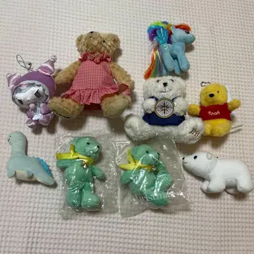 봉제 인형 세트