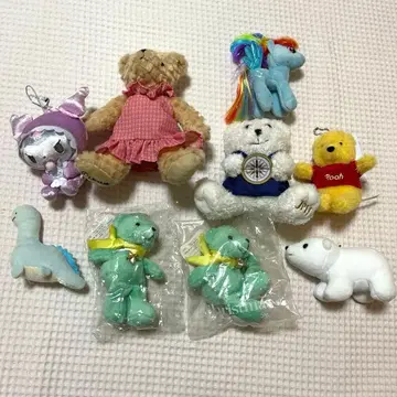 봉제 인형 세트