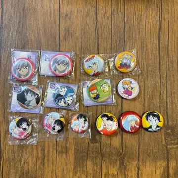 이누야샤 캔뱃지 묶음 판매