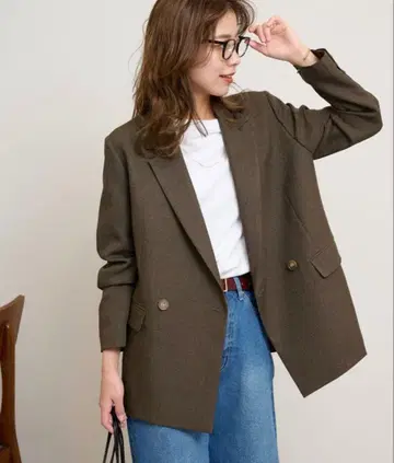 샤크 트위드 테일러드 자켓 JOURNAL STANDARD