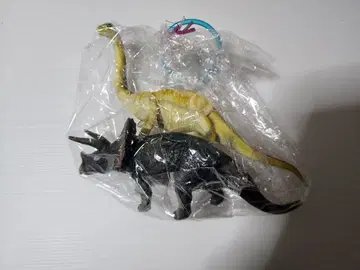 브라키오사우루스 트리케라톱스 피규어 공룡 완구 소프트 비닐