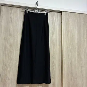 라메 저지 내로우 스커트