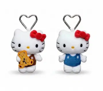 하이라이츠 헬로키티 키링 2개 세트